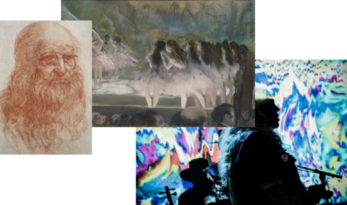 Artify - Artothèque 3 oeuvres - Léonard de Vinci - Edgar Degas -