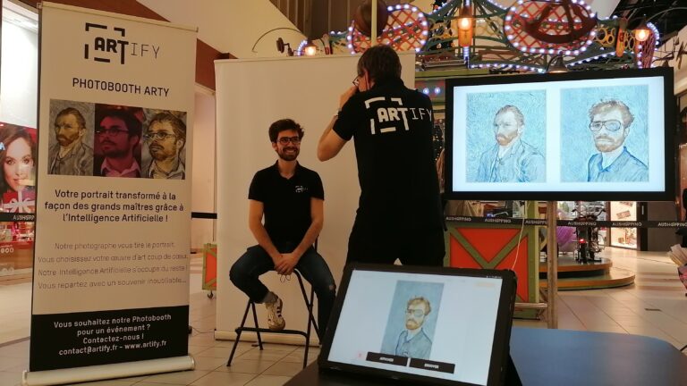 Artify - Photobooth entreprise Arty - Animation Centre Commercial