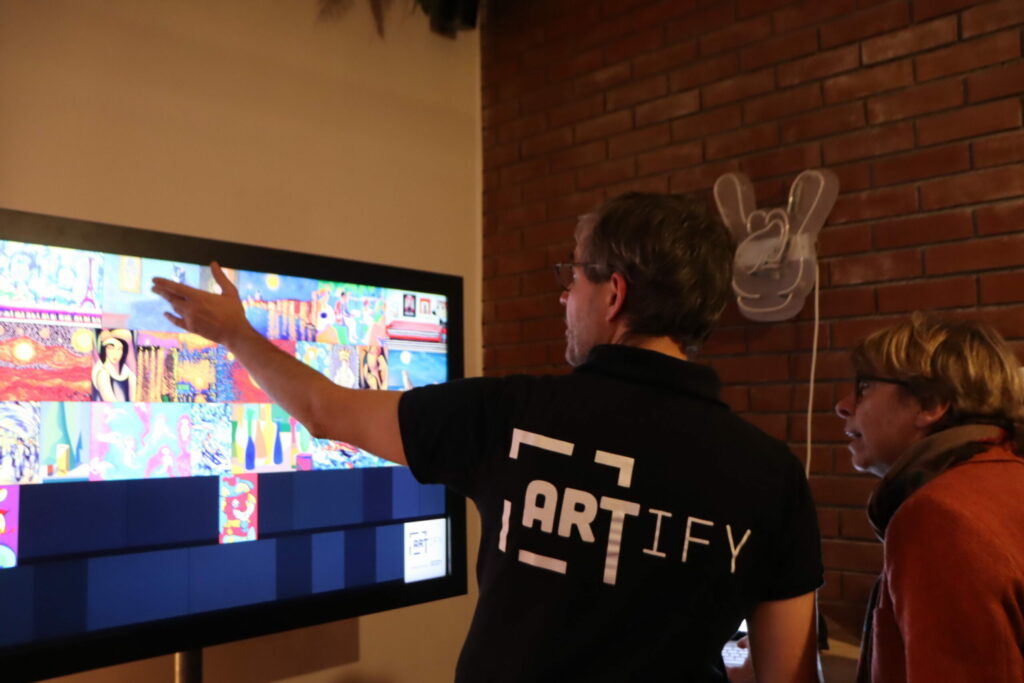 Artify - Arty Creator - IA générative -Accueil personnalisé